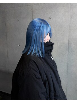 ヴァーディ オモテサンドウ(Vardy omotesando) blue/青 ボブ