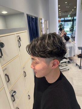 アース 長崎時津店(HAIR&MAKE EARTH) シークレットハイライト×刈り上げマッシュ