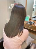 髪質改善＊艶カラーウェーブロング＊美髪【Zina博多】