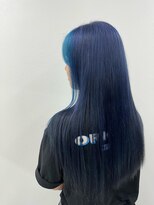 イブヘアー(eve hair)&nbsp;♪ブルー/ネイビー/水色/デザインカラー