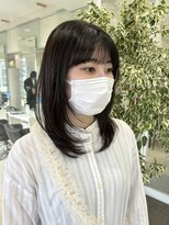 ハピネス 西大寺店(Happiness)&nbsp;レイヤーカット 顔まわりハイレイヤーカット