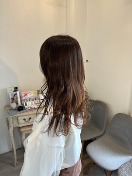 ロッカ(ROCCA) アプリコットオレンジ柔らかカールロング