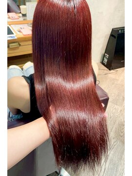 アフィナー(Afinar) 【横浜/横浜駅】艶映え◎ボルドーカラーで大人可愛く