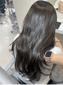 レイヤーカット顔周り/グレージュカラー/津/久居