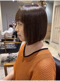 三浦 &nbsp;前下がりボブ