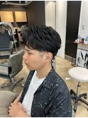 フェザーショート/サーフカール/シャドウパーマ/men's/船橋