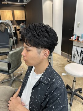 アロー 船橋店(AROH) フェザーショート/サーフカール/シャドウパーマ/men's/船橋