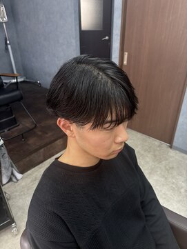 クレオ 福大通り店(CREO) 黒髪×シースルーマッシュ