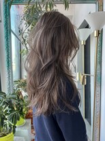 ルーヴェ(LOWE)&nbsp;【n】極細ハイライトロング,レイヤーカット