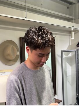 スパイキーショート/メンズパーマ/ツイストスパイラル