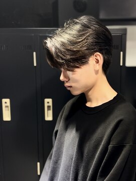 アウル 心斎橋(owl) センターパート/フェザーパーマ/フェザーショート/メンズパーマ