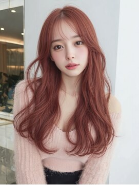 ピンクベージュピンクブラウンハイトーンピンク