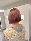 ピンクベージュ
