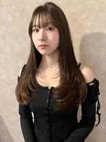 ロチカバイドールヘアー 心斎橋(Rotika by Doll hair)&nbsp;この冬おすすめ 艶が際立つウォームベージュロング
