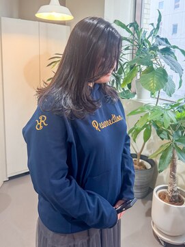 クリック(Click) 着物ヘア/大人ガーリー/ダークアッシュ/似合わせカット/小倉