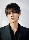 シースルーマッシュフェザーパーマラウンドマッシュ韓国マッシュ