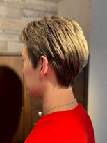 エイム ヘア リアム 調布店(eim hair liam)&nbsp;メンズショートスタイル/マッシュショート/ハイトーン/20代30代