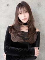 ニューヨークニューヨーク 垂水店(NYNY)&nbsp;韓国風ｘシースルーバングｘエギョモリｘタンバルモリｘレイヤー
