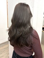 ヘアーアイストゥーレ(HAIR ICI TRE)&nbsp;夏カラー透明感グレージュ◎ブリーチなしカラーレイヤーカット