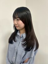 ビーグレイス パティオ&nbsp;重めレイヤー×20代ナチュラルブラックカラー