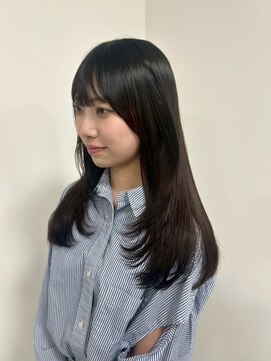 ビーグレイス パティオ 重めレイヤー×20代ナチュラルブラックカラー