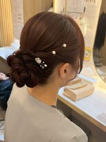ヘアアレンジメント ボガスティーズ 溝の口店(Hair arrangement Vogusty's)&nbsp;シニヨン/ルーズヘア/ブライダル/結婚式