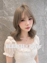 ラビス(Lovis) ミルクブラウン/ダークパープル/ナチュラルショート/夏
