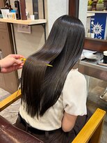 ヘアプレイスソル (HAIR PLACE SoL)&nbsp;縮毛矯正/髪質改善ストレート/艶髪グレージュ