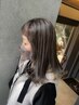 ※人気【くっきりハイライト】コントラスト有白髪ぼかし+カット¥17380~