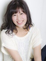 アビーヘア 市川店(abie hair)&nbsp;abie 市川店 / ツヤ感ラベンダーアッシュxセミディスタイル