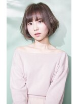 ゼットサロン(Z SALON)&nbsp;Z「ピンクベージュ×ベーシックなボブ」
