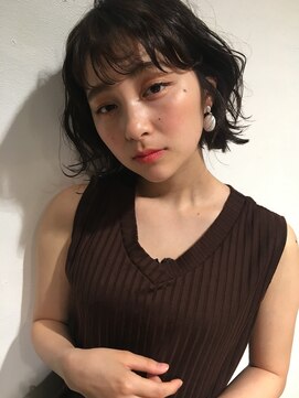 ガーデントウキョウ(GARDEN Tokyo) 【GARDENKOMAKI】春の動き柔らか小顔パーマ×アッシュグレージュ