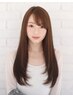 ストレートパーマ+カット￥9000