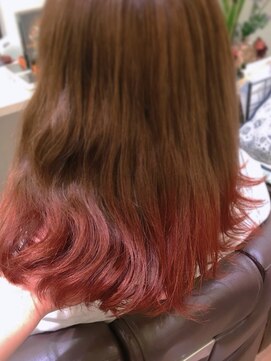 ロイヤルヘアー(ROYAL HAIR) 毛先カッパーレッド