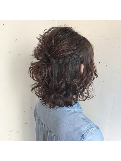 ヘアセット/ヘアアレンジ/アップスタイル/着物/成人式/卒業式