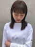 【極上のサラ艶髪に!】　カット+コスメアイロンストレート+TOKIOリミテッドTr