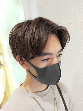 アッシュ 元住吉店(Ash) センターパートスタイル