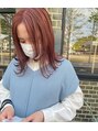 ヘアデザイン ソラ(Sola) "ケアブリーチ"を使用してダメージレスにトーンアップします。