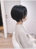 艶髪大人可愛い 後頭部ひし形小顔丸みショートボブ【近藤】横浜