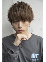 MEN'SHAIRミントアッシュゆるスパニュアンスマッシュ