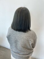 カッツ 笠岡店(CUT S) 透明感たっぷりアッシュグレイ