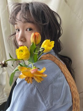 アンドスタイル(&style) 【大名店　江藤】ラベンダーベージュ　ケアブリーチ