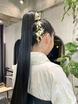 ゼスト クレス(ZEST Cres) 卒業式ヘア【立川 ZEST CRES 吉岡俊】