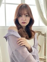 ノイズ オオサカ(NOISM) ナチュラルロングウルフレイヤー10代20代30代韓国ヘア