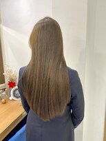 ロンドアベニール 北千住(Lond avenir)&nbsp;髪質改善　オリーブベージュ　西田大樹