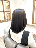 カットカラー髪質改善トリートメント