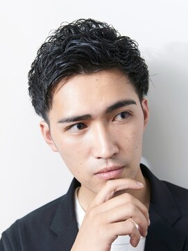 ラヴィ 千葉中央店(LAVIE) 波巻き/マッシュパーマ/ウルフ/ハイライト<理容室>千葉/メンズ