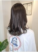 落ち着きのあるグレーパール&インナーブルー