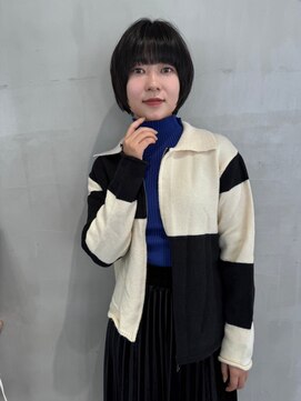 ガリカ 蔵前(Gallica) 【竹之内蔵人】大人ナチュラル黒髪ショートボブ