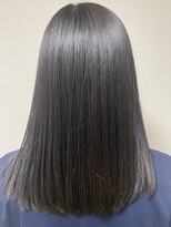 ルッソリベラ 池袋(Lusso libera)&nbsp;さらさらストレート　アッシュブラック　池袋◎30代40代50代